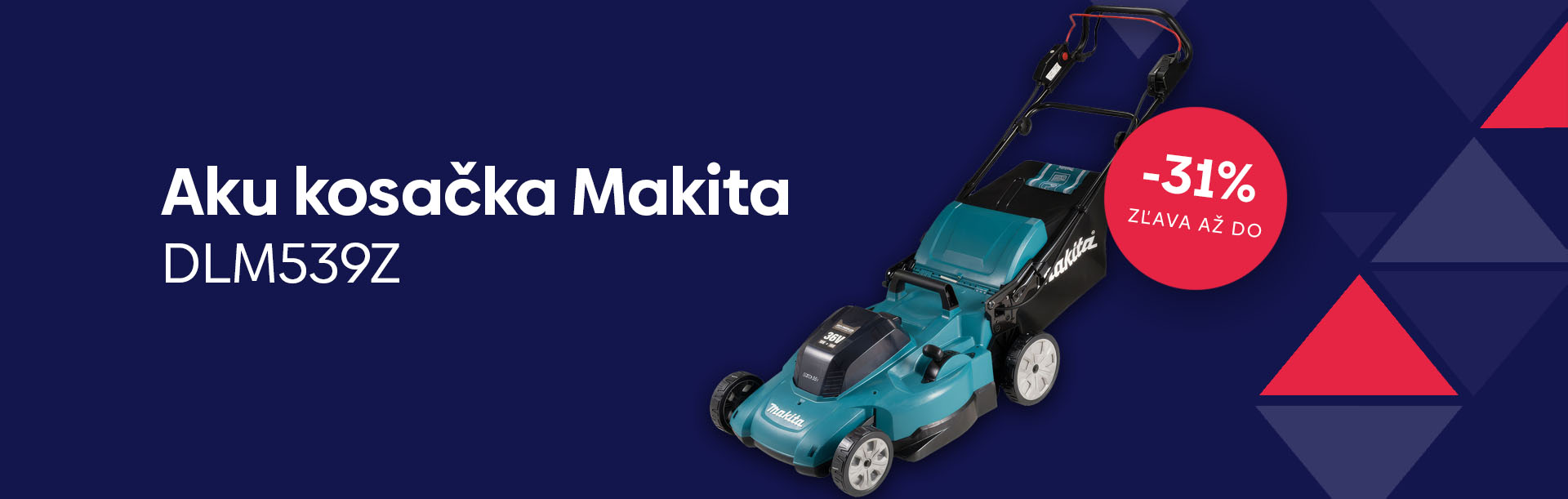 Aku kosačka Makita